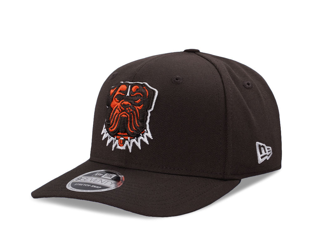 New Era Cleveland Browns Brown Classic Edition 9Seventy Stretch Snapback Hat
