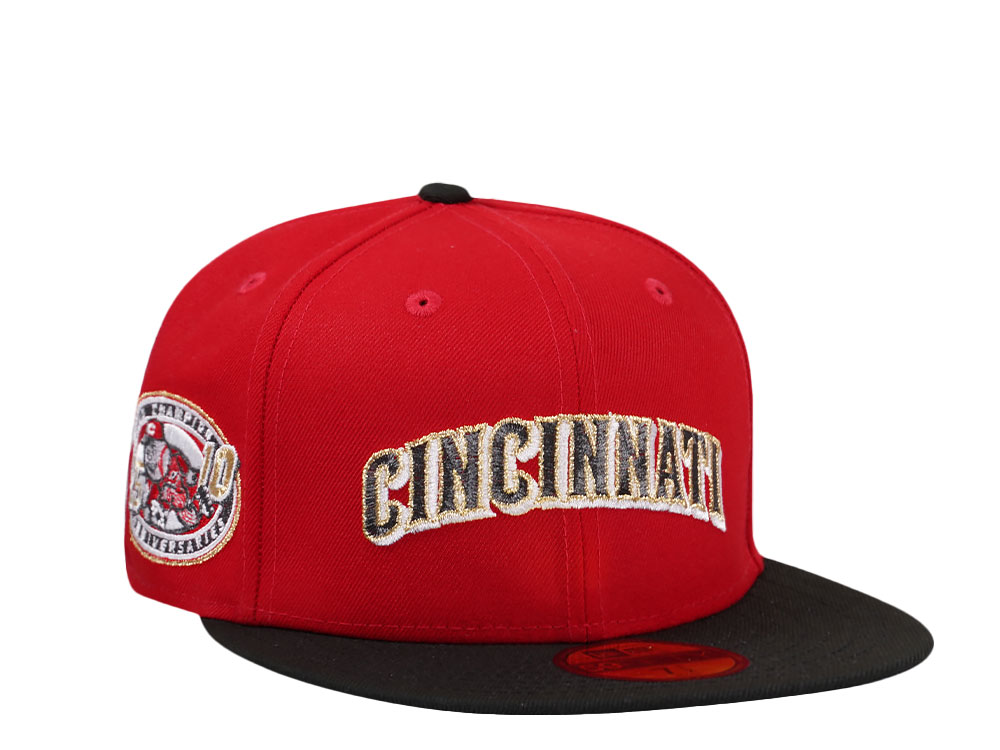 New Era Cincinnati Reds World Champions Anniversary Two Tone Edition 59Fifty Fitted Hat
