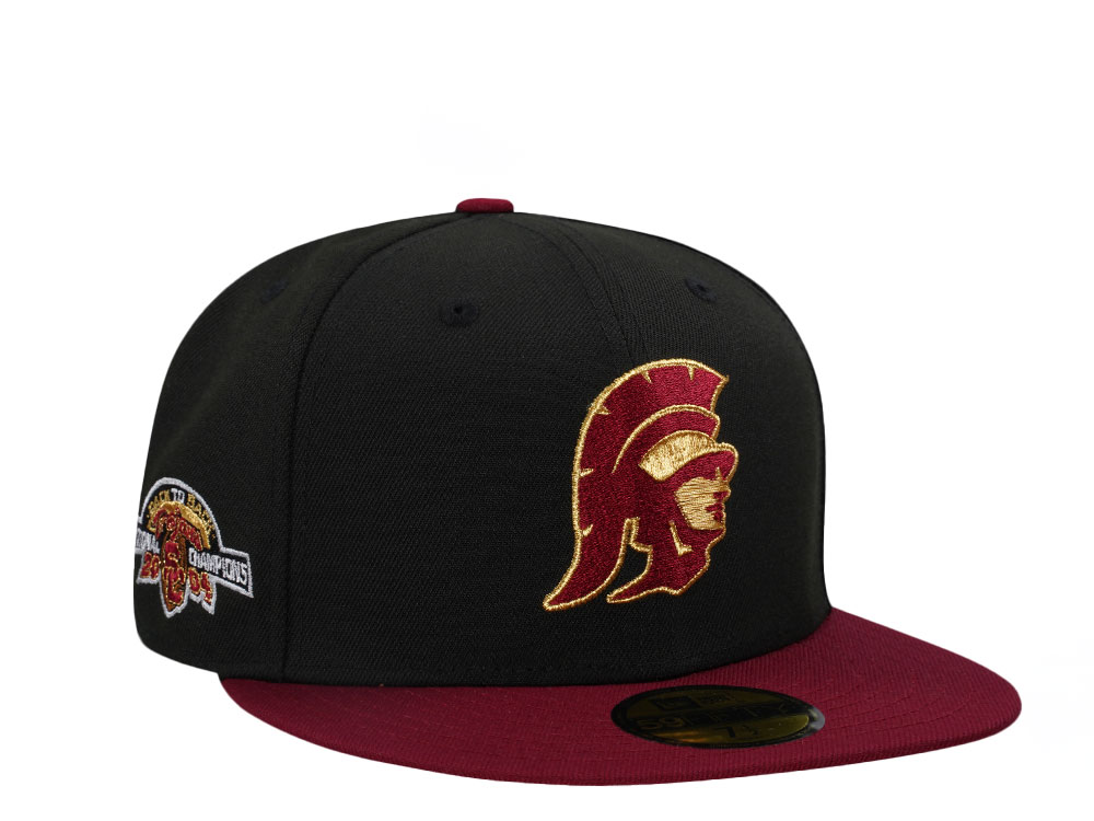 New Era USC Trojans National Champions 2004 Gold Two Tone Edition 59Fifty Fitted Hat