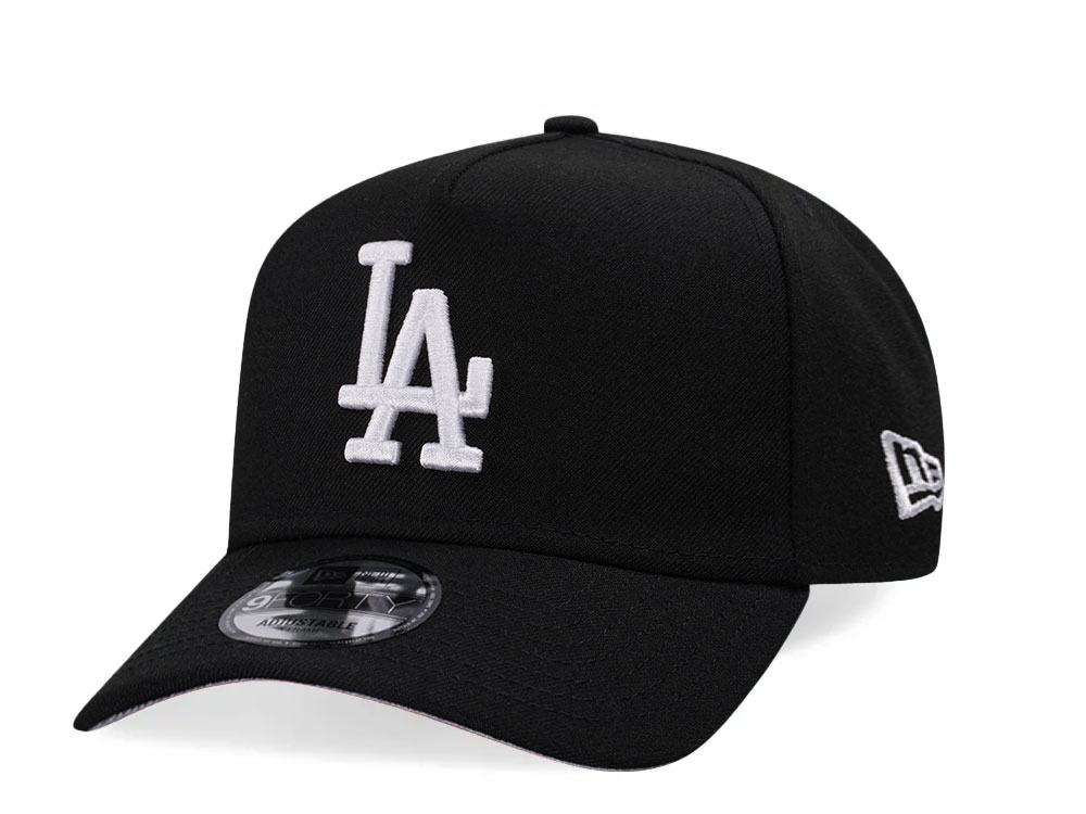 New Era Los Angeles Dodgers Black Classic 9Forty A Frame Snapback Hat
