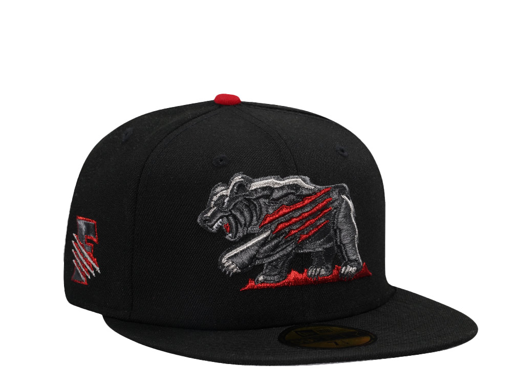 New Era Fresno Grizzlies Black Metallic Edition 59Fifty Fitted Hat