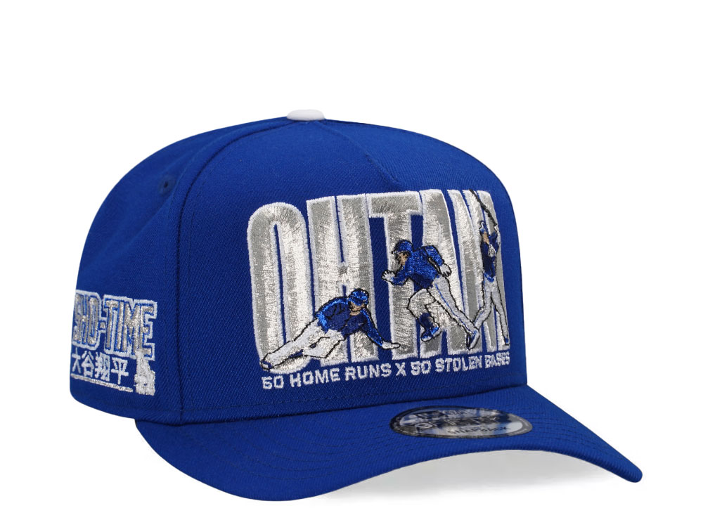 New Era Los Angeles Dodger Ohtani Royal Blue Prime Edition 9Fifty A Frame Snapback Hat