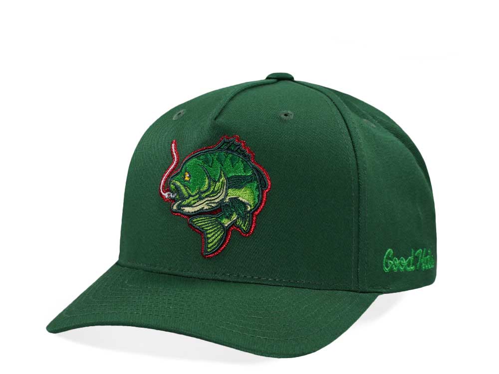 Good Hats Fishing Green Edition Snapback Hat
