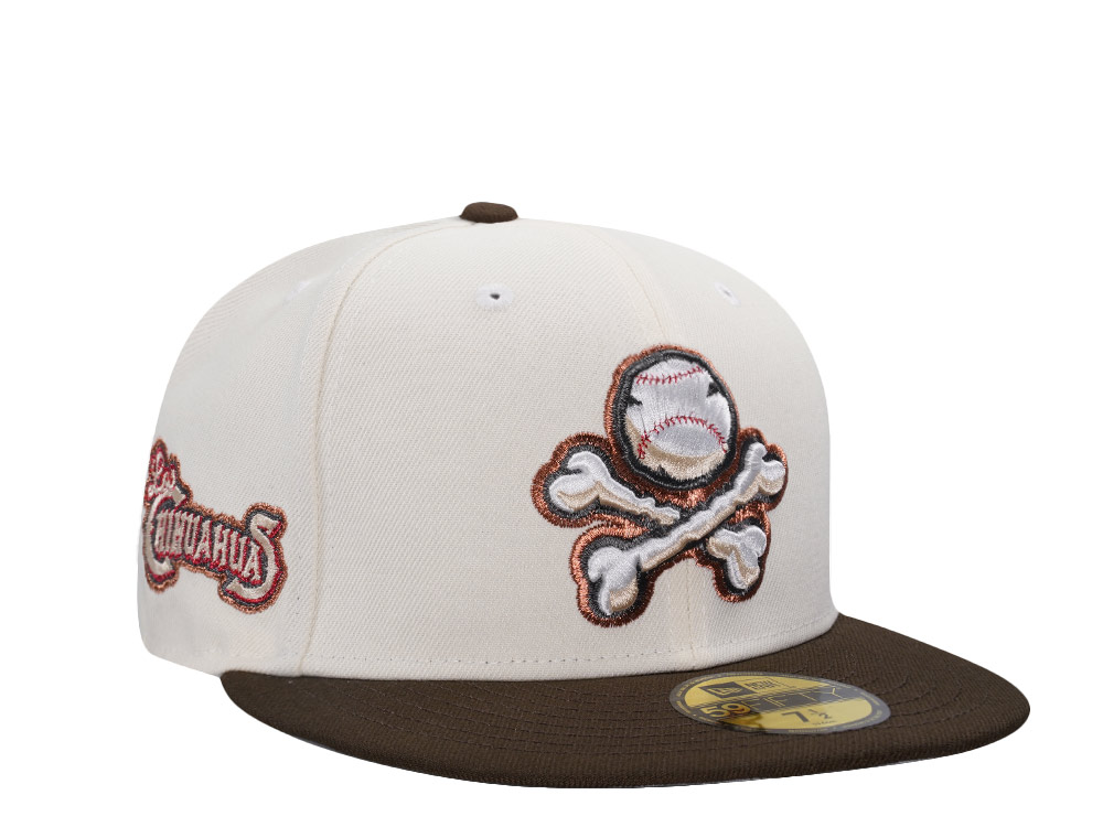 New Era El Paso Chihuahuas Chrome Two Tone Edition 59Fifty Fitted Hat