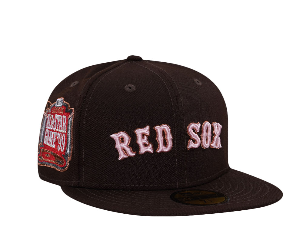New Era Boston Red Sox All Star Game 1999 Burnt Copper Pink Edition 59Fifty Fitted Hat