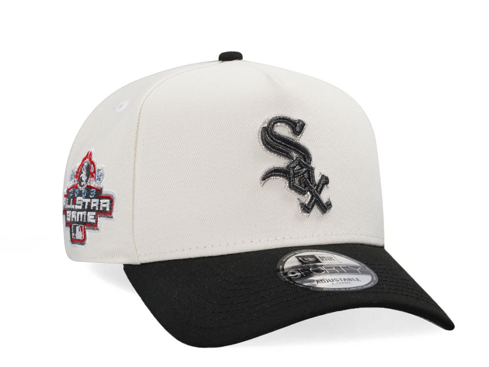 New Era Chicago White Sox All Star Game 2003 Chrome Two Tone  9Forty A Frame Snapback Hat