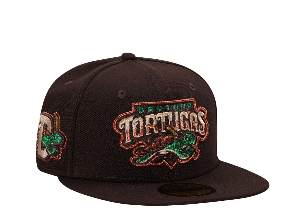 New Era Daytona Tortugas Burnt Metallic Prime Edition 59Fifty Fitted Hat