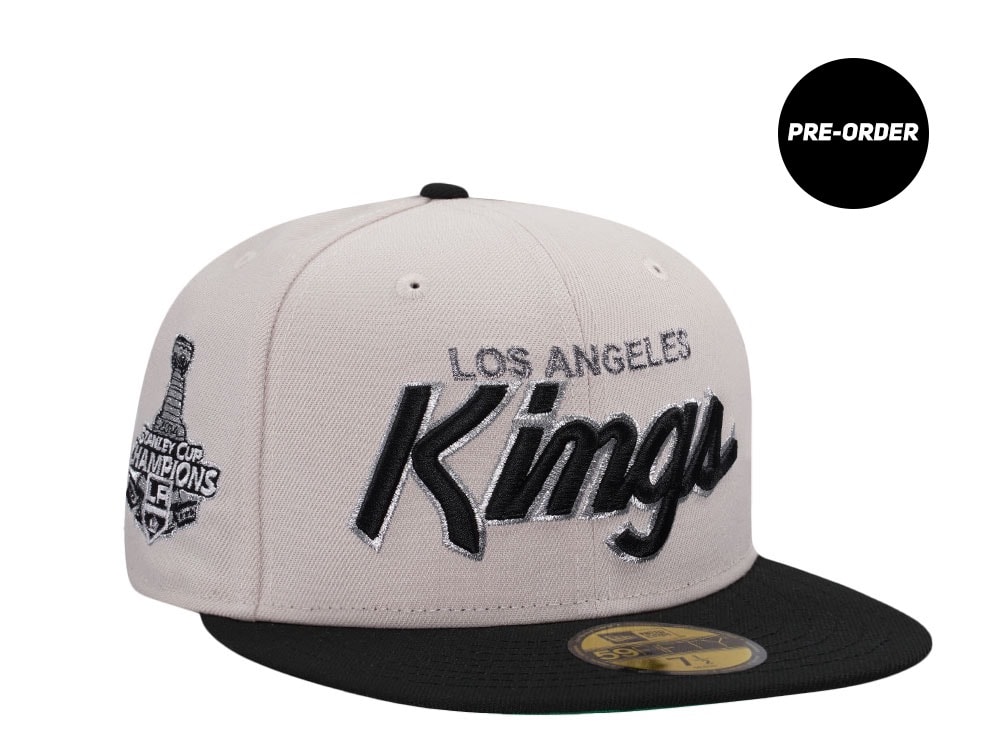 PRE-ORDER New Era Los Angeles Kings Stanley Cup 2014 Stone Two Tone Throwback Edition 59Fifty Fitted Hat