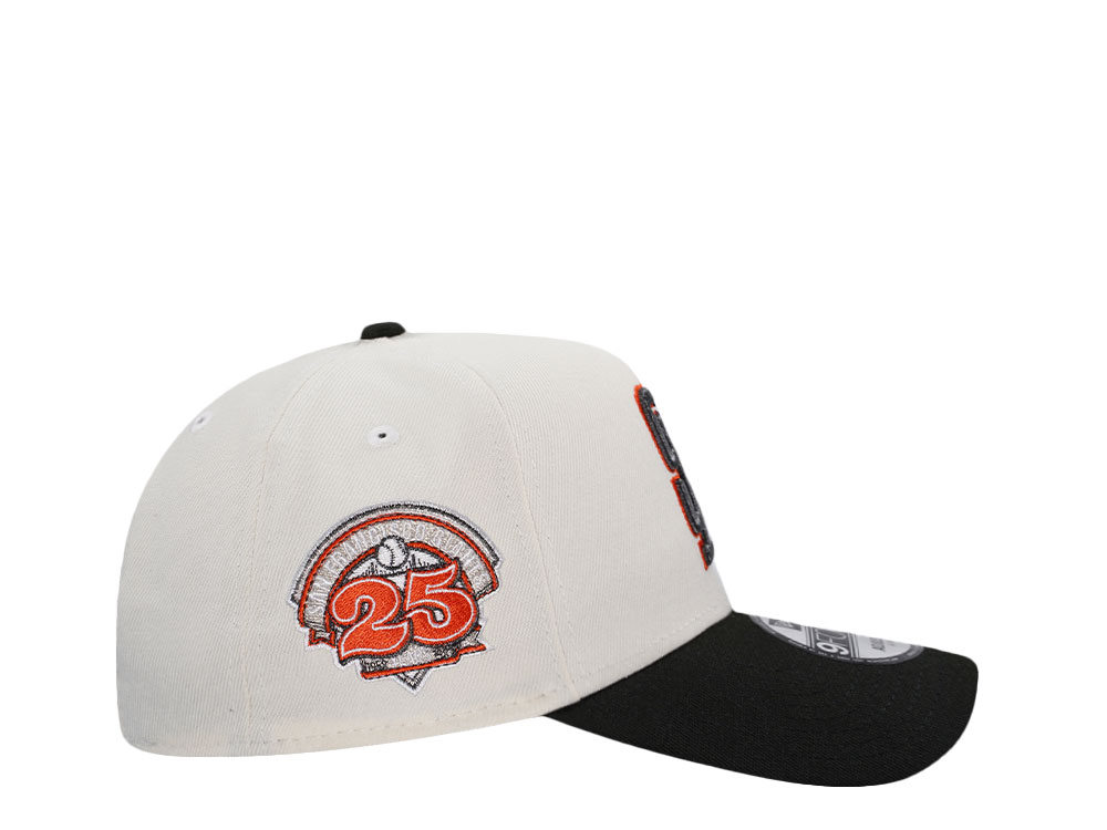 New Era San Francisco Giants 25th Anniversary Chrome Two Tone Edition 9Forty A Frame Snapback Hat