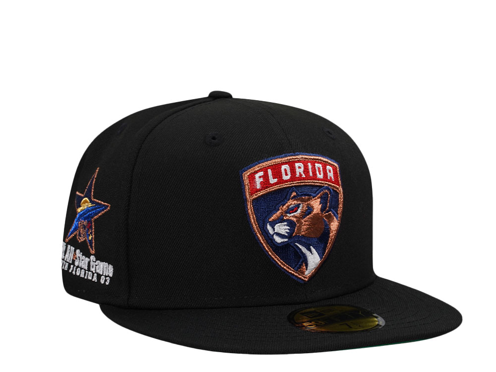 New Era Florida Panthers All Star Game 2003 Black Throwback Edition 59Fifty Fitted Hat