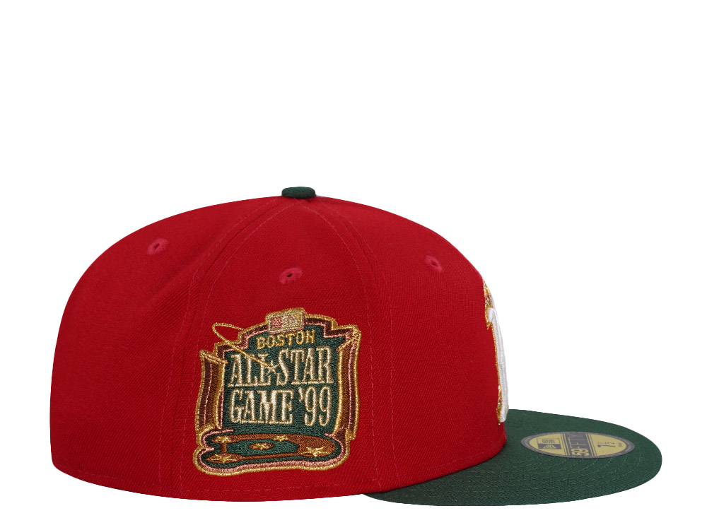 New Era Boston Red Sox All Star Game 1999 Golden Two Tone Edition 59Fifty Fitted Hat