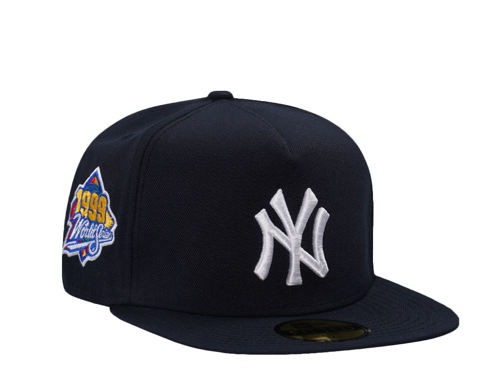 New Era New York Yankees World Series 1999 Navy Classic Edition 59Fifty A Frame Hat