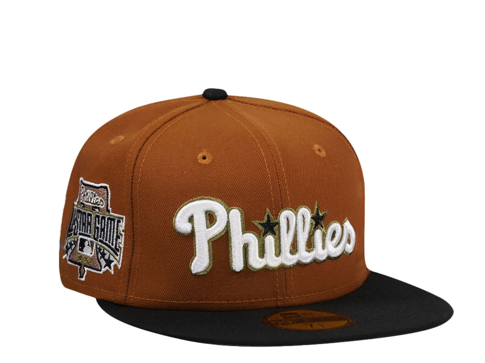New Era Philadelphia Phillies All Star Game 1996 Bourbon Olive Edition 59Fifty Fitted Hat