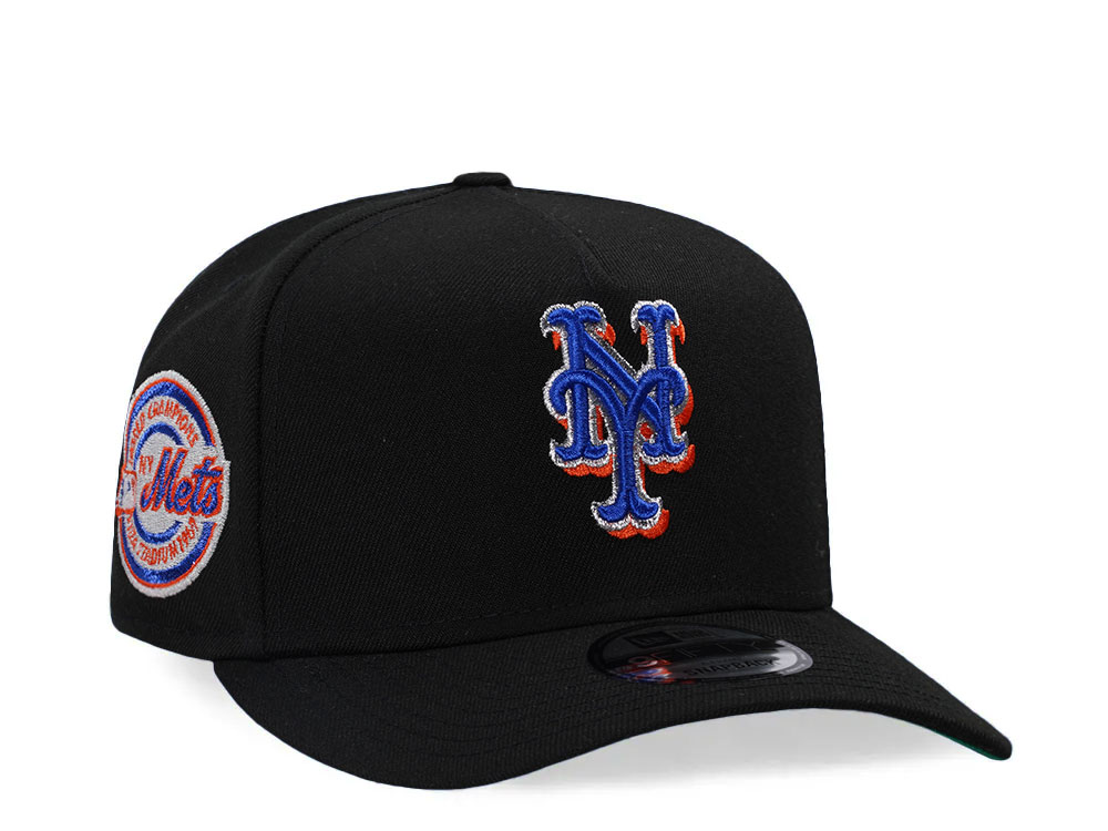 New Era New York Mets World Champions 1969 Throwback 9Fifty A Frame Snapback Hat
