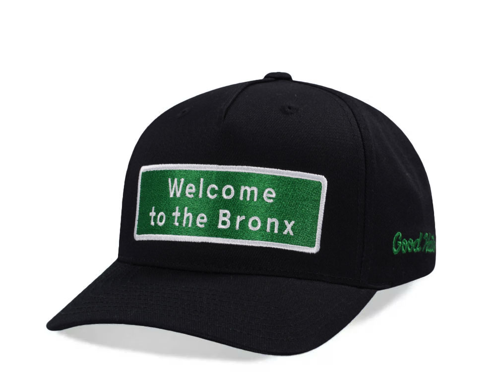 Good Hats Welcome to the Bronx Black Edition Snapback Hat