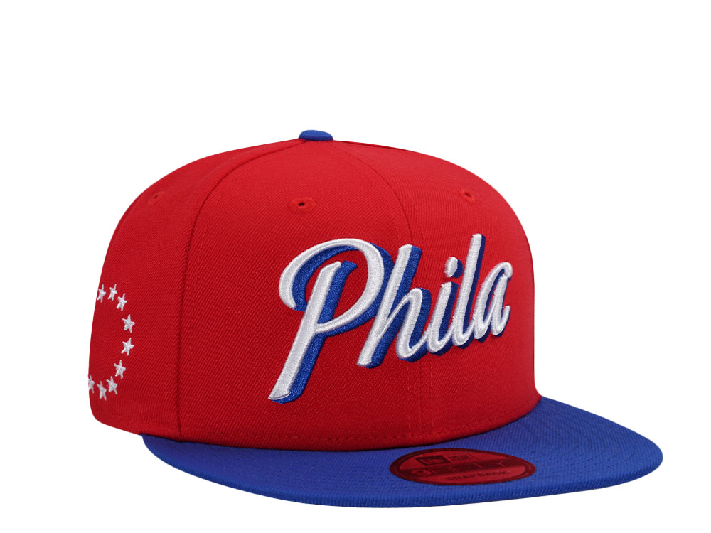 New Era Philadelphia 76ers 2024 Statement Edition 9Fifty Snapback Hat