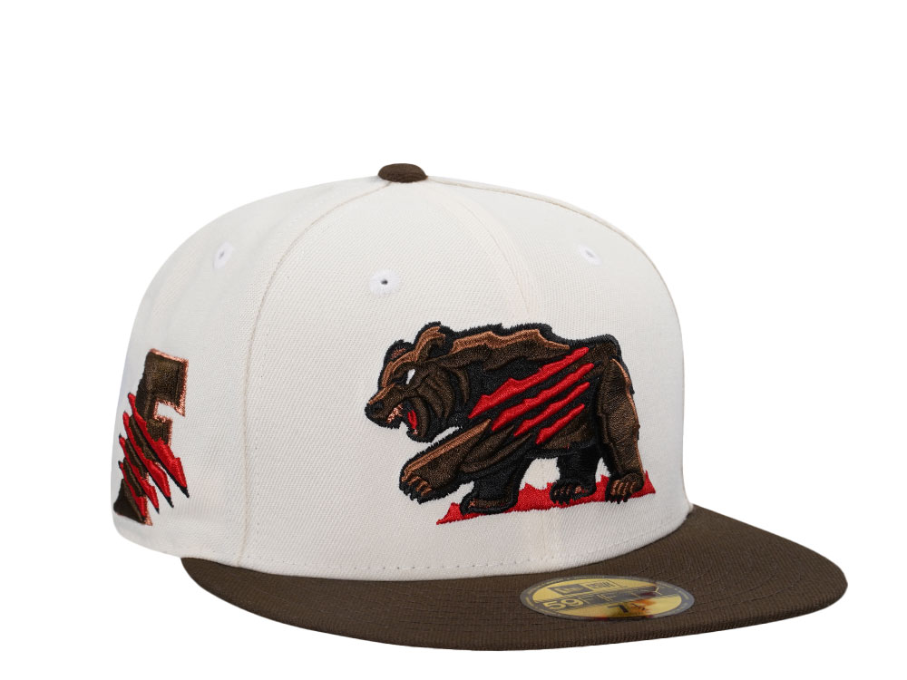 New Era Fresno Grizzlies Chrome Prime Two Tone Edition 59Fifty Fitted Hat