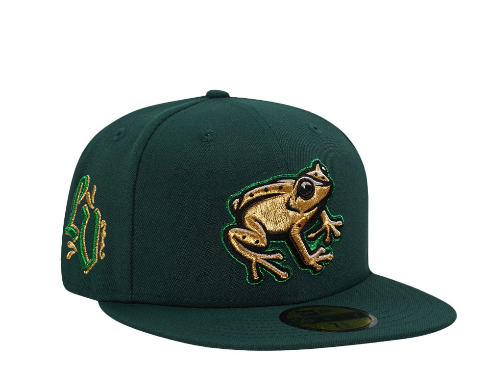 New Era Lehigh Valley Coquis Green Gold Edition 59Fifty Fitted Hat