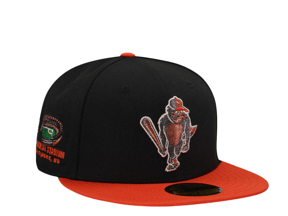 New Era Baltimore Orioles Black Copper Two Tone Edition 59Fifty Fitted Hat