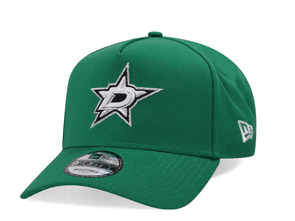 New Era Dallas Stars Green Classic 9Forty Strapback Hat