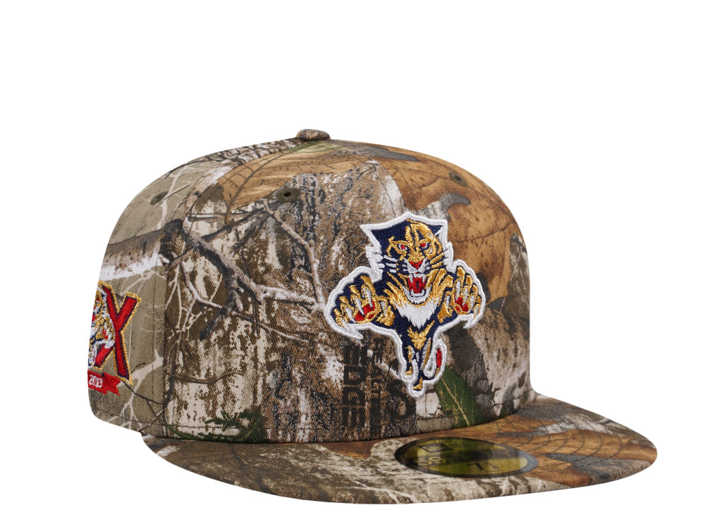 New Era Florida Panthers 20th Anniversary Realtree Prime Edition 59Fifty Fitted Hat