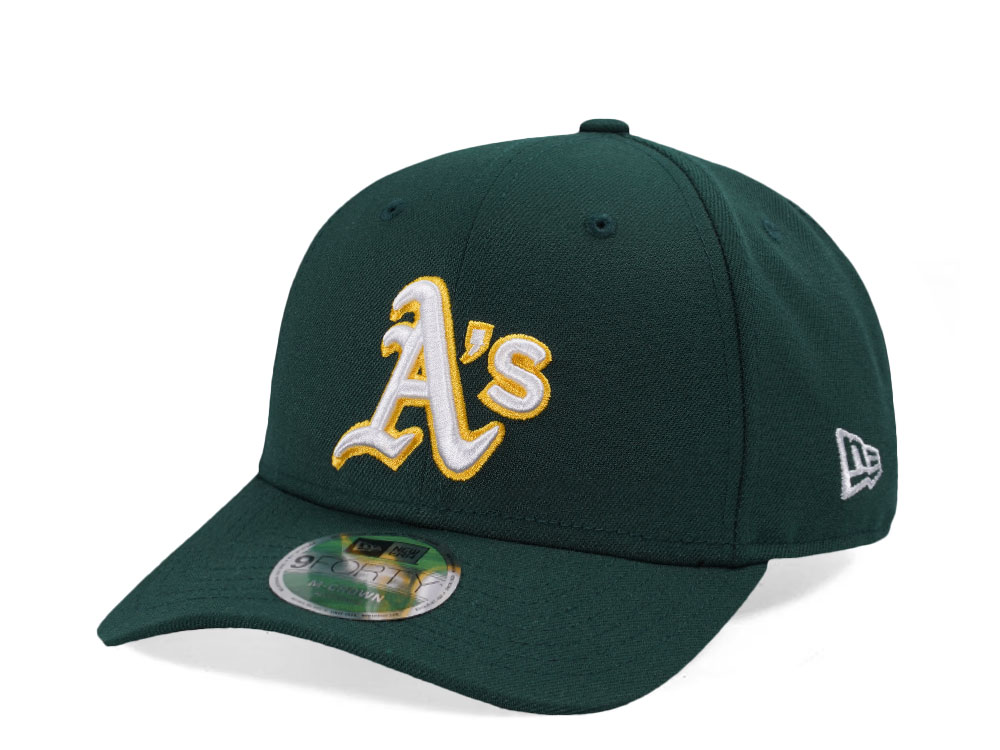 New Era Oakland Athletics Player Replica 9Forty M Crown Snapback Hat