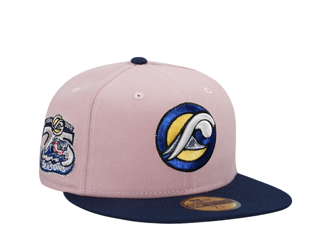 New Era West Michigan Whitecaps Pink Rouge Two Tone Edition 59Fifty Fitted Hat