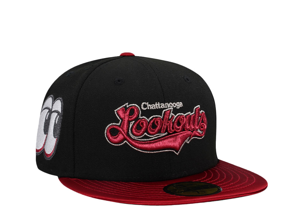 New Era Chattanooga Lookouts Satin Brim Two Tone Edition 59Fifty Fitted Hat