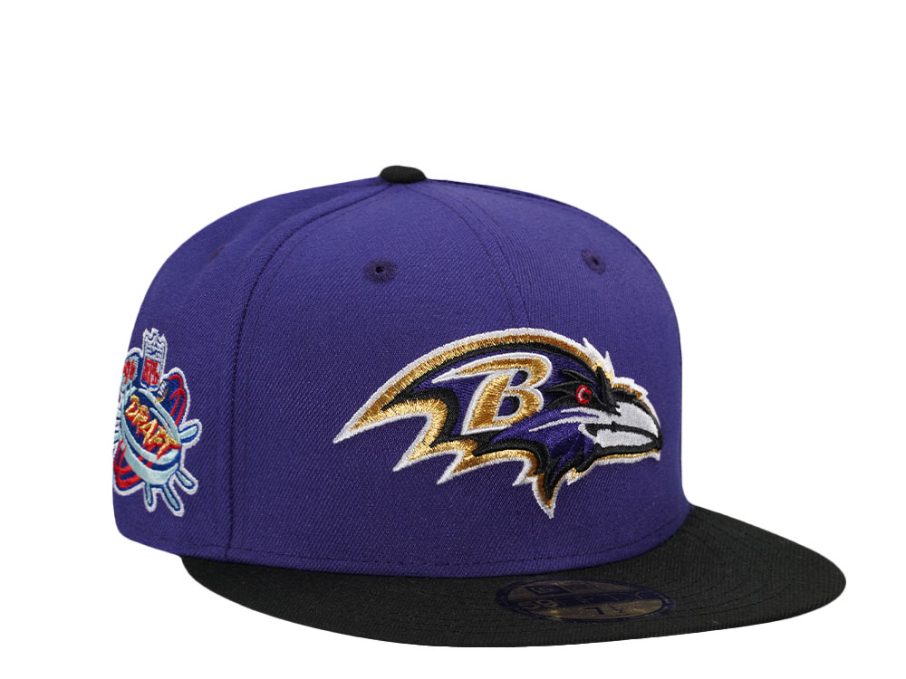 New Era Baltimore Ravens Draft 1996 Legends Edition 59Fifty Fitted Hat