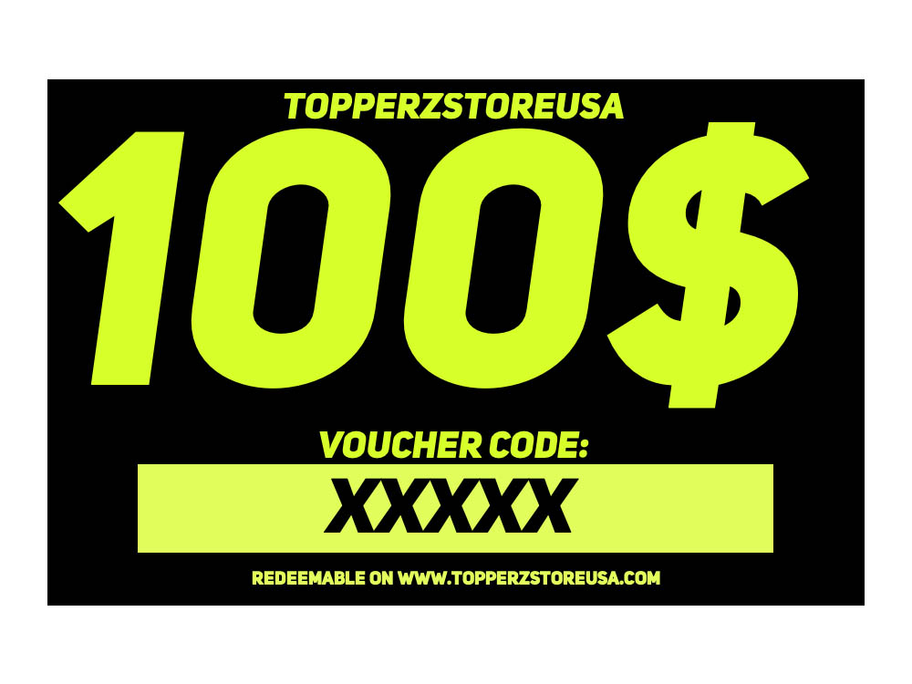 TOPPERZSTOREUSA VOUCHER 100 USD