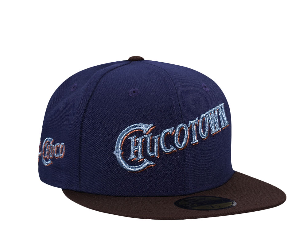 New Era El Paso Chihuahuas Chucotown Metallic Two Tone Edition 59Fifty Fitted Hat