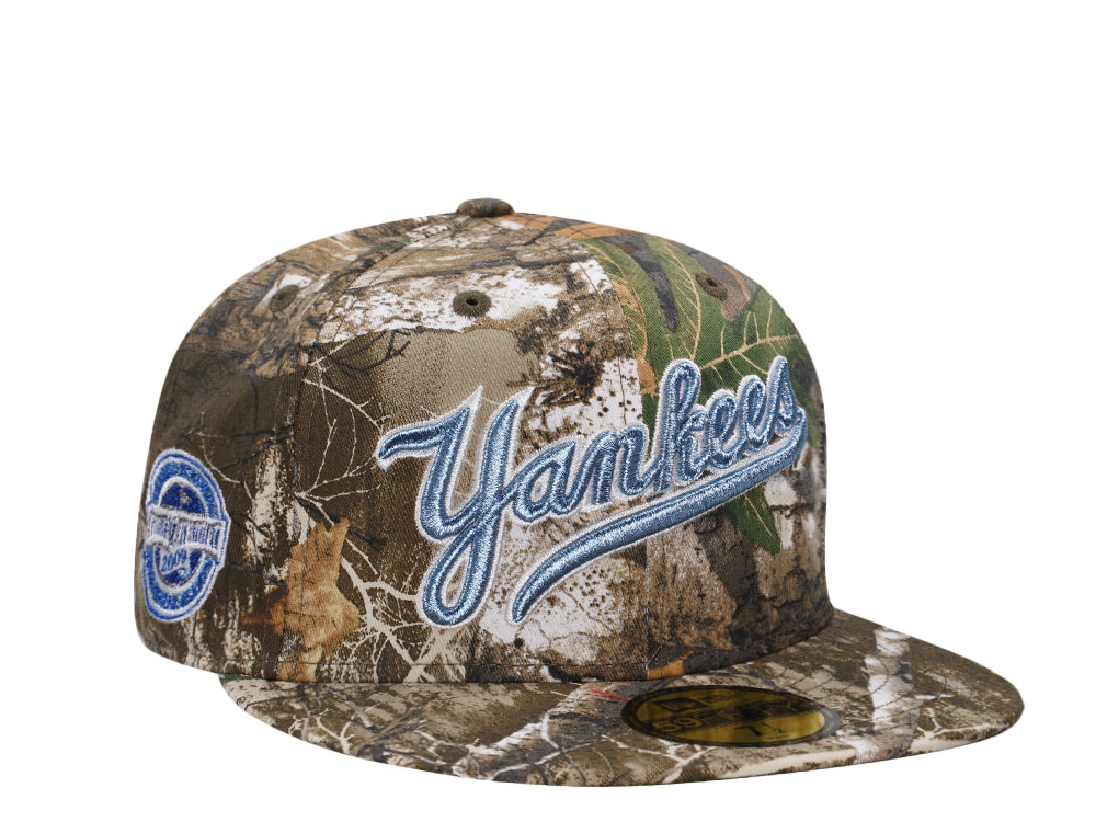 New Era New York Yankees Realtree Metallic Blue Edition 59Fifty Fitted Hat