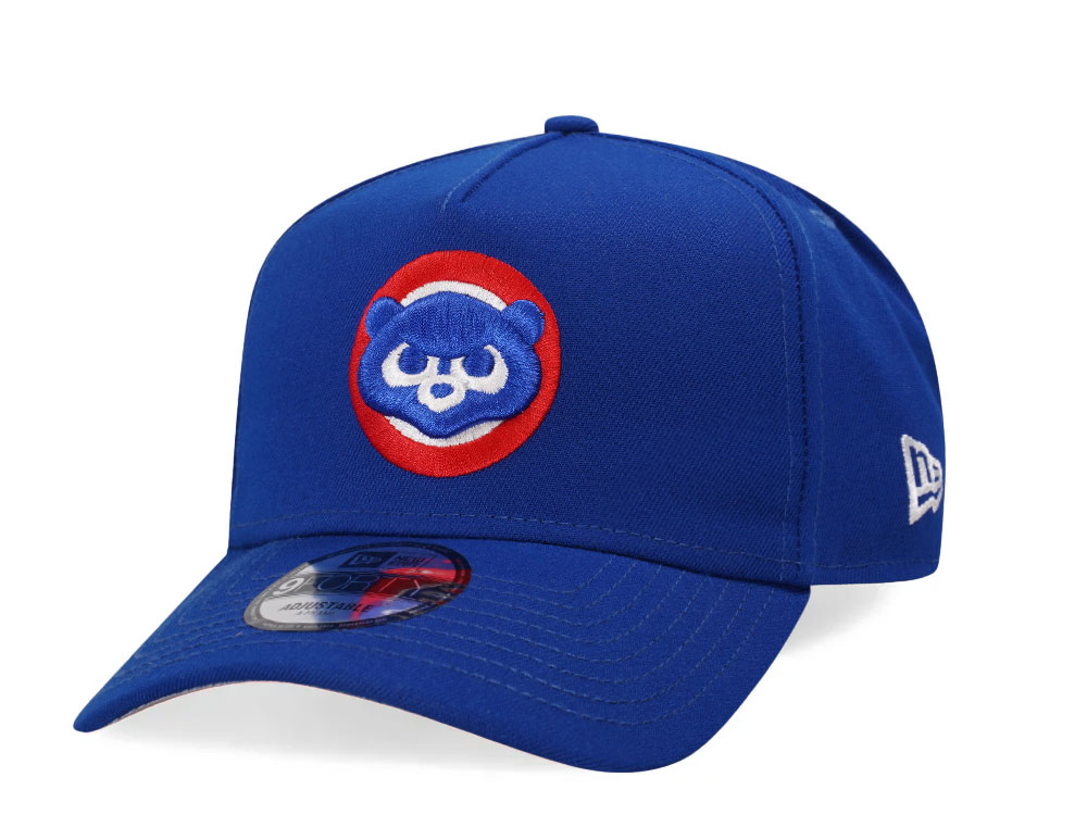 New Era Chicago Cubs Blue Classic Edition 9Forty A Frame Snapback Hat