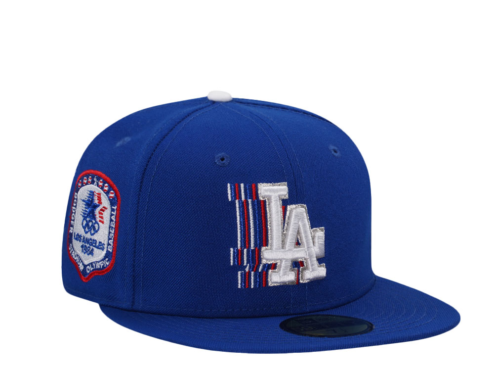 New Era Los Angeles Dodgers Olympic Baseball 1984 Cascading Prime Edition 59Fifty Fitted Hat