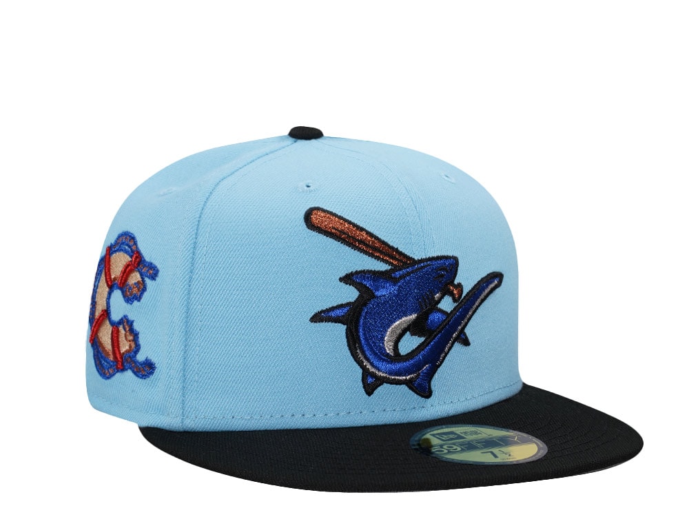 New Era Clearwater Threshers Fresh Blue Two Tone Edition 59Fifty Fitted Hat