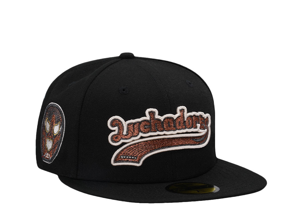 New Era Reading Phils Luchadores Black Copper Edition 59Fifty Fitted Hat