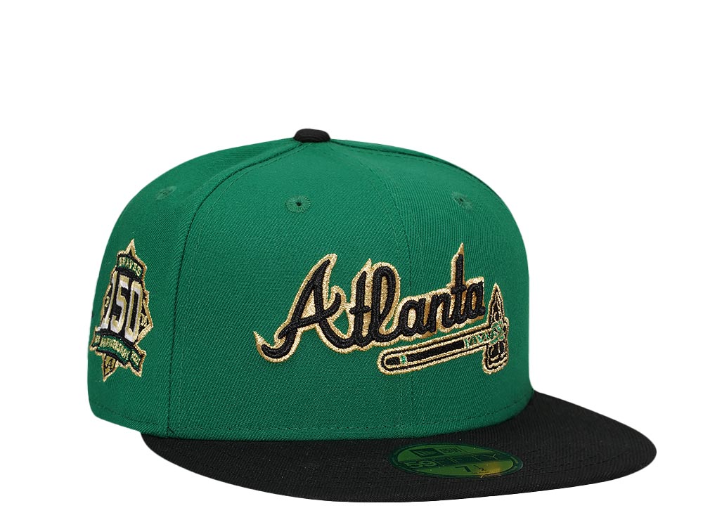 New Era Atlanta Braves 150th Anniversary Money Two Tone Edition 59Fifty Fitted Hat