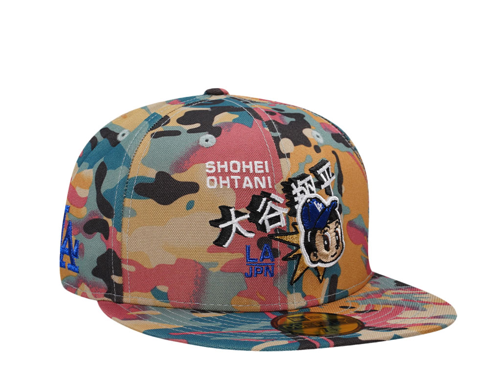 New Era Los Angeles Dodgers Shohei Ohtani Camo Edition 59Fifty Fitted Hat