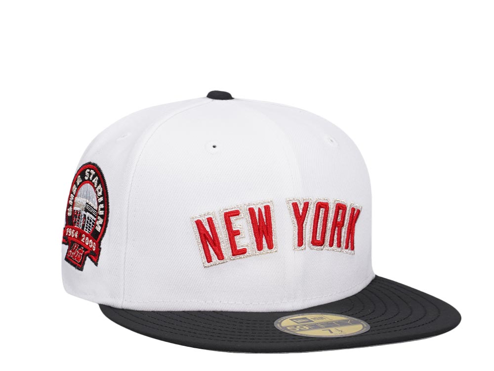New Era New York Mets Shea Stadium White Ripstop Two Tone Edition 59Fifty Fitted Hat