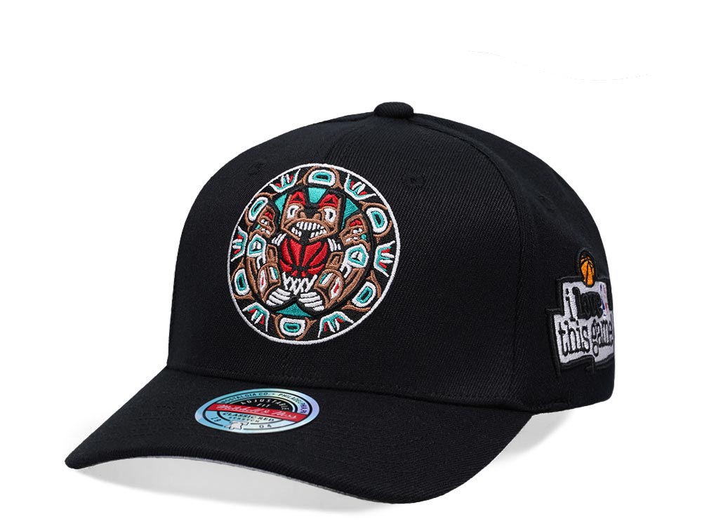 Mitchell & Ness Vancouver Grizzlies Love this Game Edition Hardwood Classic Red Flex Snapback Cap