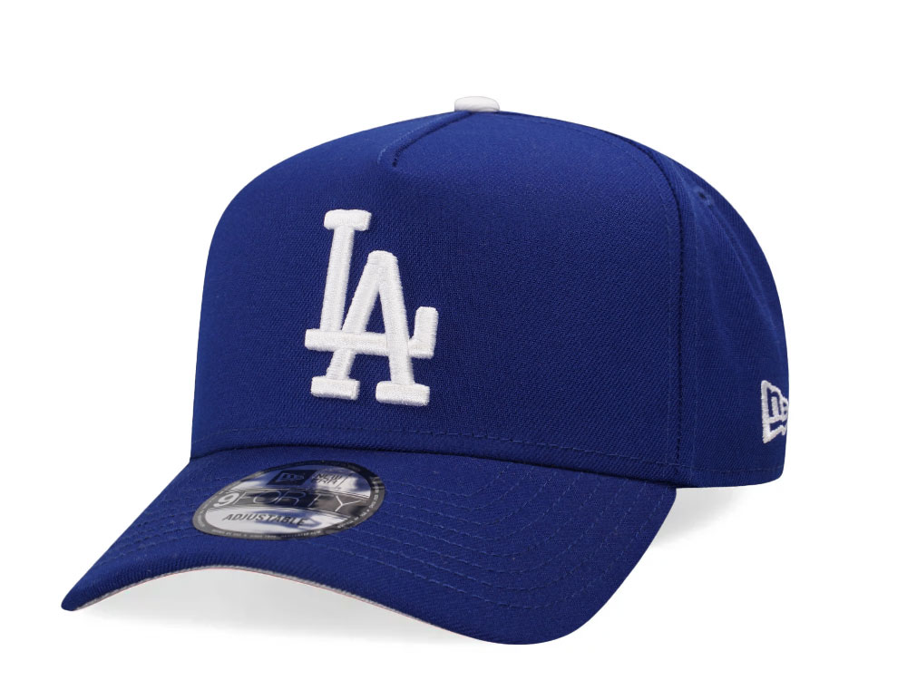 New Era Los Angeles Dodgers Blue Classic Edition 9Forty A Frame Snapback Hat