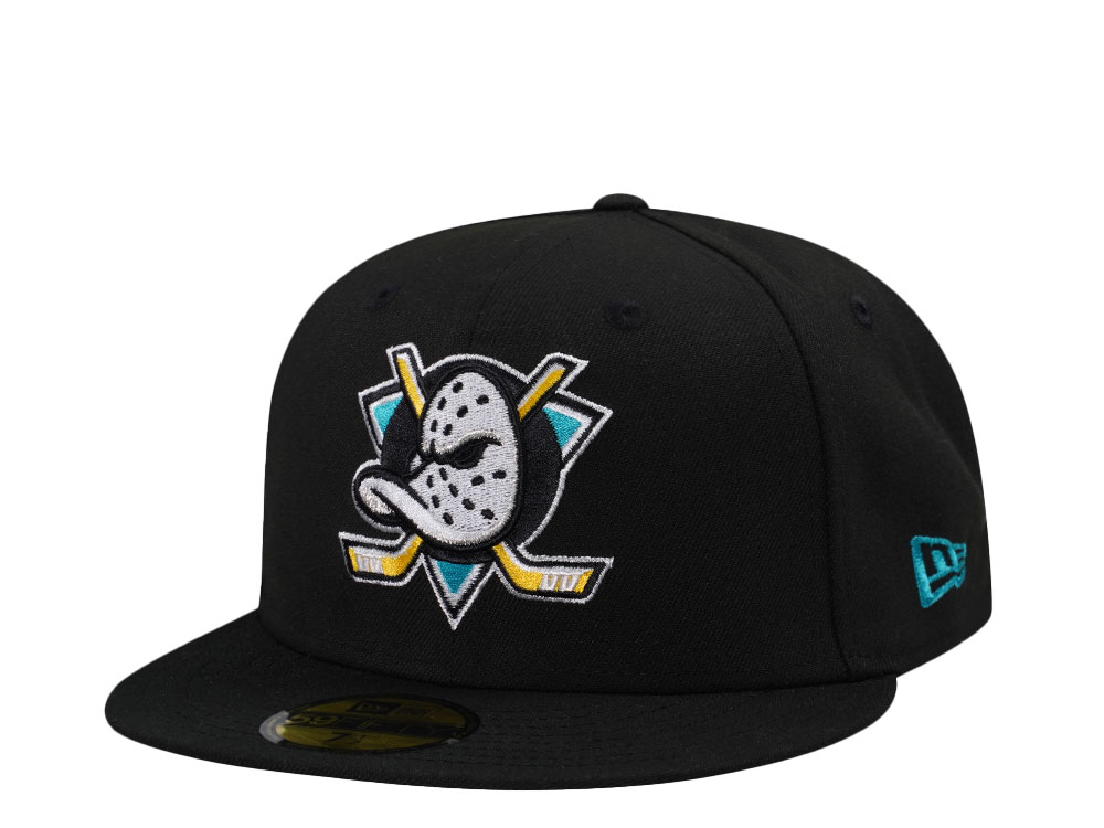 New Era Anaheim Ducks Black Classic Edition  59Fifty Fitted Hat