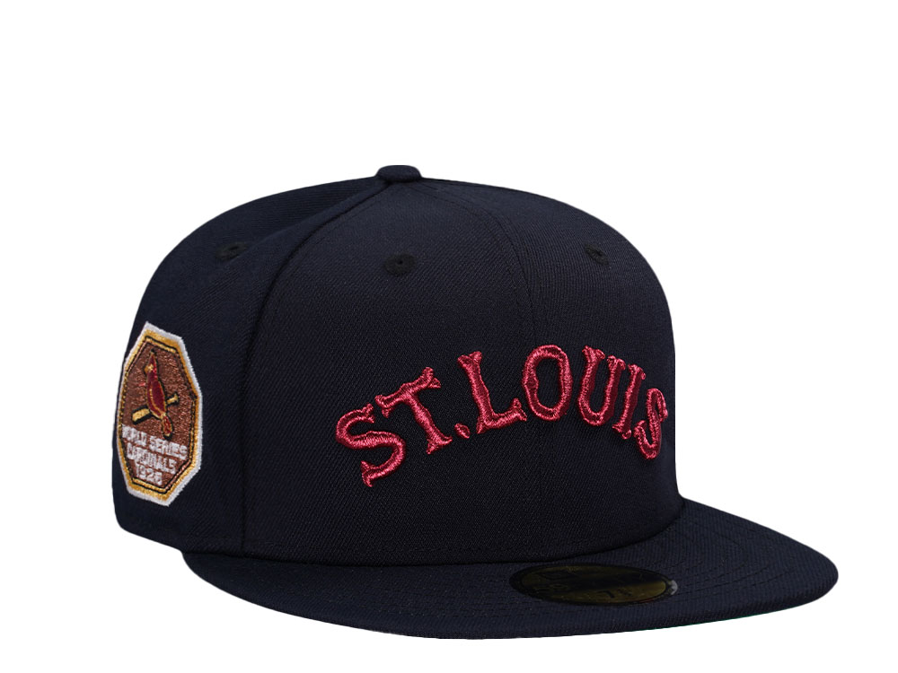 New Era St. Louis Cardinals World Series 1926 Metallic Throwback Edition 59Fifty Fitted Hat