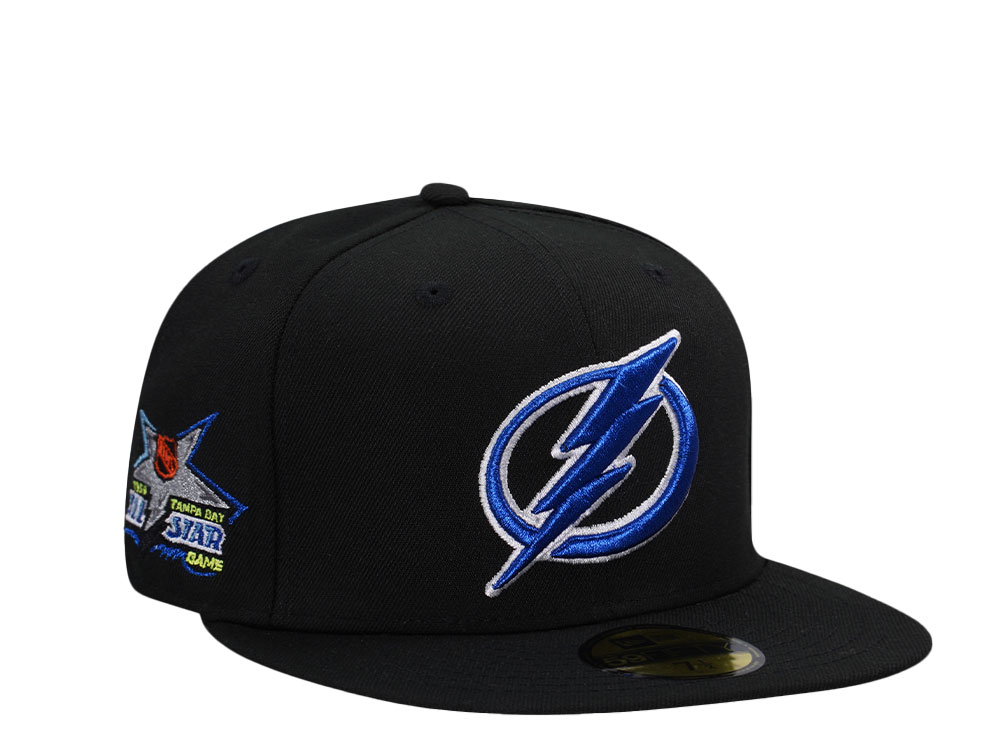 New Era Tampa Bay Lightning All Star Game 1999 Black Throwback Edition 59Fifty Fitted Hat