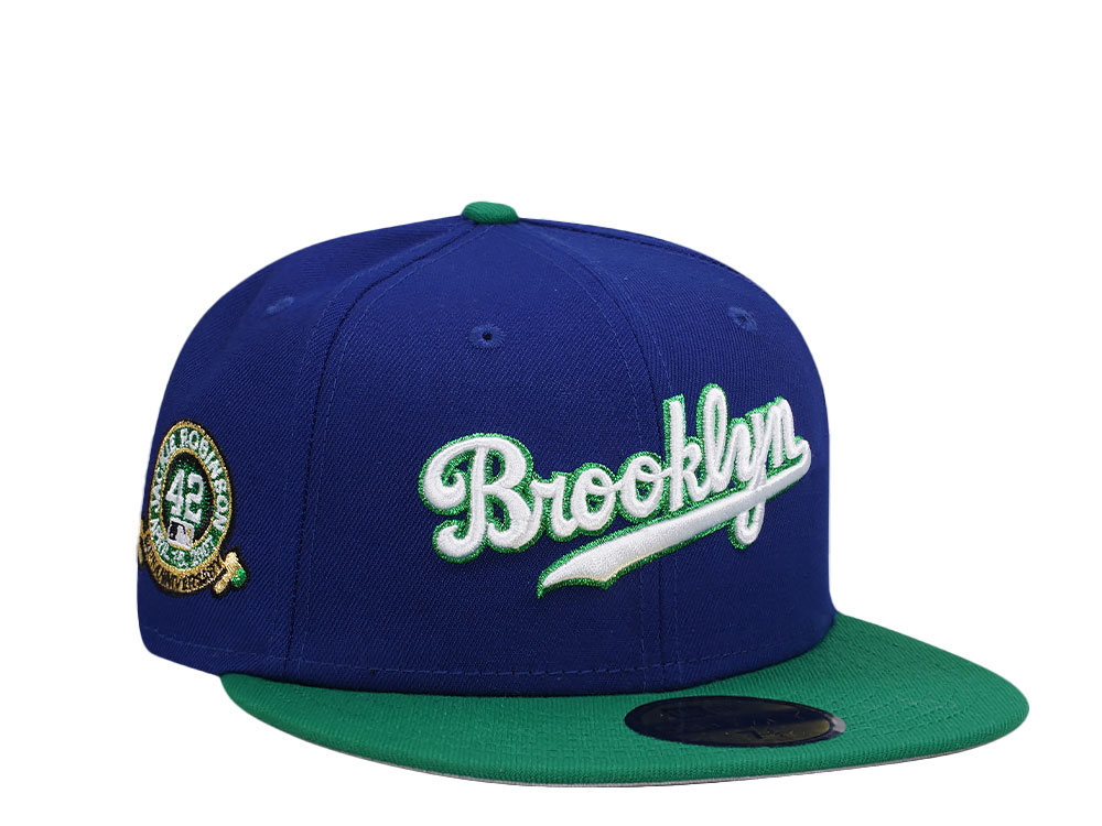 New Era Brooklyn Dodgers 60th Anniversary Jackie Robinson Two Tone Edition 59Fifty Fitted Hat