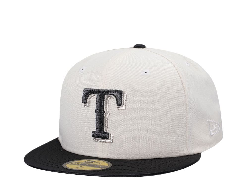 New Era Texas Rangers Satin Brim Two Tone Edition 59Fifty Fitted Hat