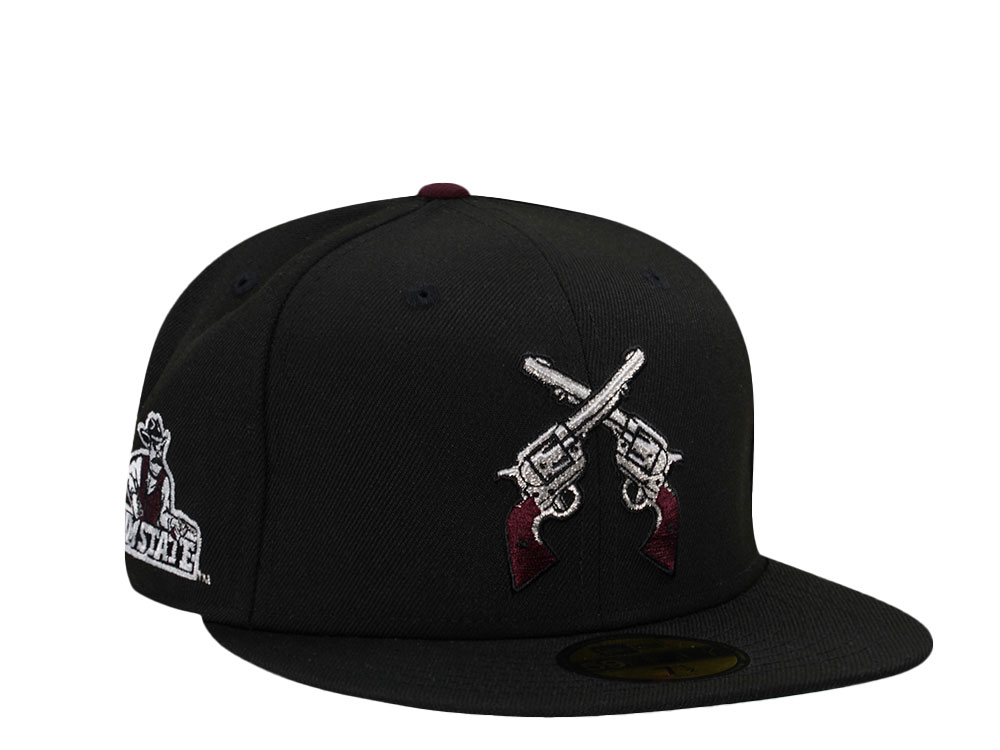 New Era Aggies New Mexico State Black Throwback Edition 59Fifty Fitted Hat