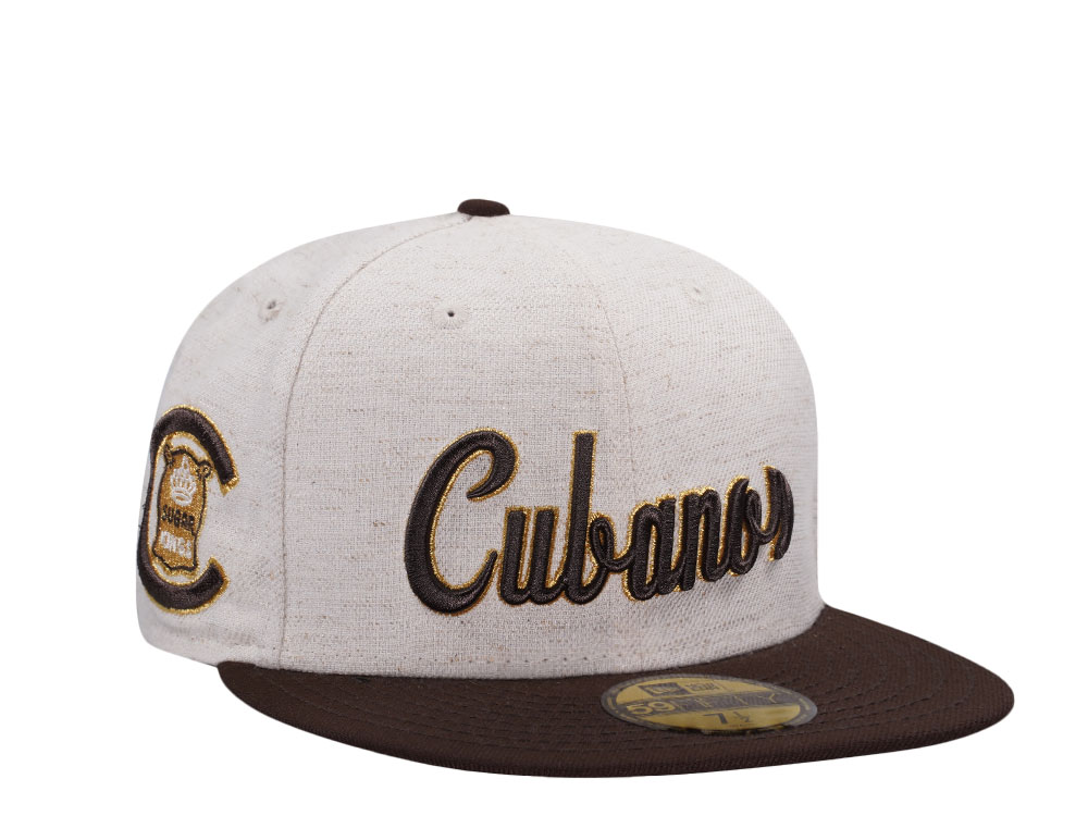 New Era Havana Sugar Kings Cubanos Hemp Two Tone Edition 59Fifty Fitted Hat