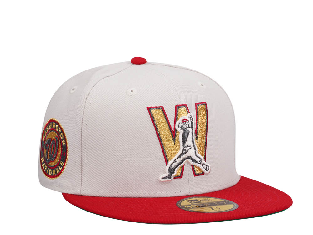 New Era Washington Nationals Stone Gold Two Tone Edition 59Fifty Fitted Hat