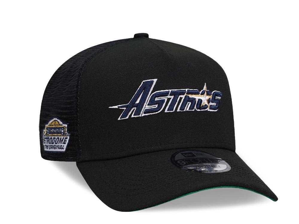 New Era Houston Astros Astrodome Throwback Edition 9Forty A Frame Trucker Cap
